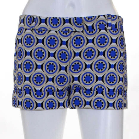 flavio castellani Pants - Flavio Castellani Periwinkle Cotton Italian shorts